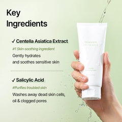 Mixsoon Centella Cleansing Foam 150ml – Gentle, Soothing Korean Facial Cleanser