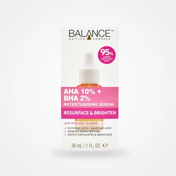 Balance Active Formula AHA 10% + BHA 2% Rexturising Serum (30 ML) Skin care My Store