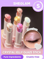 SHEGLAM Crystal Jelly Glaze Stick – Ultra-Shiny Hydrating Lip & Cheek Glow