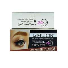 Muicin 2 In 1 Catty Eyes Gel Eyeliner – Long-Lasting, Waterproof & Smudge-Proof