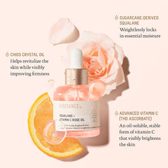 Biossance Squalane and Vitamin C Rose Oil-30ML