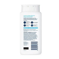 CeraVe SA Body Wash for Rough & Bumpy Skin – 296ml | Exfoliating & Hydrating Cleanser