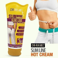 Dr Rashel Slimming Slim Line Hot Cream with Ginger Extract, Collagen & Indian Turmeric – 150 g