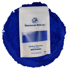 Moroccan Nila Blue Powder – Natural Skin Lightening & Whitening Treatment – 50gm