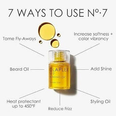 Olaplex No. 7 Bonding Oil – Lightweight Hair Oil for Shine, Frizz Control & Heat Protection – 30ml