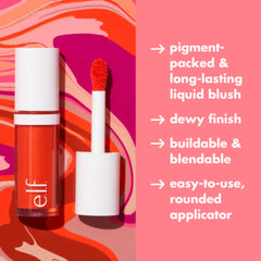 elf Camo Liquid Blush – Long-Lasting, Buildable Color for a Natural Flush