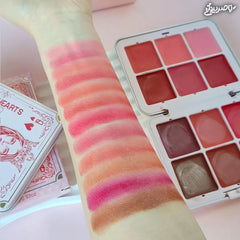 Carla Secret Queen of Hearts Cream Blush Palette – Radiant, Blendable & Long-Lasting Cheek Perfection