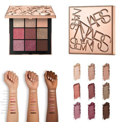 NARS Uninhibited Eyeshadow Palette – 9 Luxe Shades | Long-Lasting & Blendable
