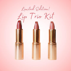 Charlotte Tilbury Iconic Mini Lip Trio Kit | Limited Edition Luxury Lip Set