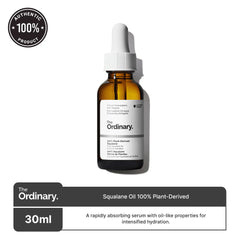 The Ordinary 100% Plant-Derived Hemi-Squalane 30ml – Lightweight Hydration