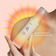Beauty Of Joseon Ginseng Moist Sun Serum SPF 50+ PA++++ 50ml | Hydrating Korean Sunscreen