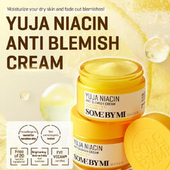 Some By Mi Yuja Niacin Anti Blemish Cream 60g – Brightening & Blemish Care