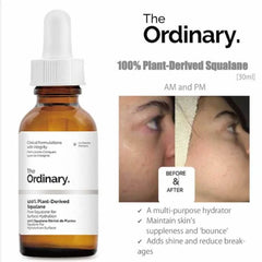 The Ordinary 100% Plant-Derived Hemi-Squalane 30ml – Lightweight Hydration