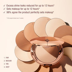 Charlotte Tilbury Airbrush Flawless Finish Setting Powder – Smooth, Poreless Makeup Finish