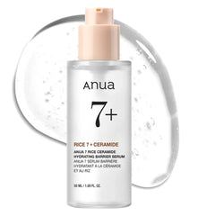 Anua 7 Rice Ceramide Hydrating Barrier Serum 50ml – Moisture Boost & Skin Barrier Repair