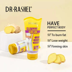 Dr Rashel Slimming Slim Line Hot Cream with Ginger Extract, Collagen & Indian Turmeric – 150 g