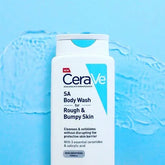 CeraVe SA Body Wash for Rough & Bumpy Skin – 296ml | Exfoliating & Hydrating Cleanser