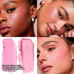 Patrick TA Double Take Crème & Powder Blush Duo – Just Enough