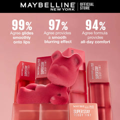 Maybelline Superstay Teddy Tint | Long-lasting Lip Stain - Maybelline New York