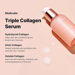 Medicube Triple Collagen Serum 55ml | Anti-Aging & Firming Korean Skincare