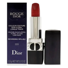 Dior Rouge 999 Matte Lipstick – Iconic Red, 3.5g | Luxury Long-Wear Lip Color