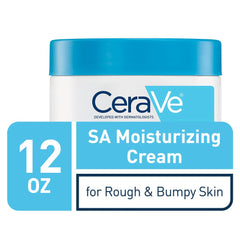 CeraVe SA Cream for Rough & Bumpy Skin 340g | Exfoliate & Hydrate