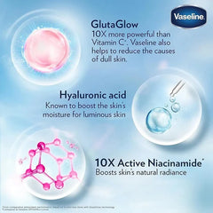 Vaseline Gluta-Hya Serum Burst Lotion Smoothing Perfector 290ML | Deep Brightening & Moisturizing Body Lotion