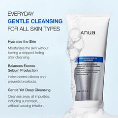 Anua Hyaluronic Acid 8+ Gentle Foaming Cleanser 150ml