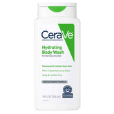 CeraVe Hydrating Body Wash 296ml – Moisturizing Cleanser for Dry & Sensitive Skin