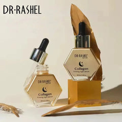 Dr Rashel Collagen Firming Night Serum with 2% Collagen – Anti-Aging & Skin Tightening Formula – 35ml
