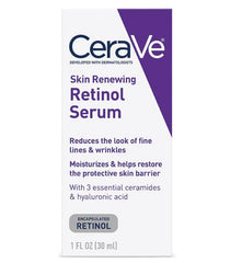 CeraVe Skin Renewing Retinol Serum – 30 ml | Anti-Aging Retinol Serum with Ceramides & Niacinamide