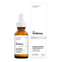The Ordinary Ascorbic Acid 8% + Alpha Arbutin 2% - 30ml | Brightening & Dark Spot Solution
