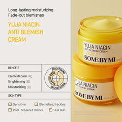 Some By Mi Yuja Niacin Anti Blemish Cream 60g – Brightening & Blemish Care
