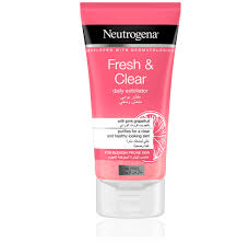 Neutrogena Fresh & Clear Daily Exfoliator Face Wash With Pink Grapefruit-150ML