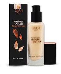Silkfull Paris Airbrush Flawless Foundation 30ml | Full Coverage, Lightweight & Long-Lasting