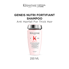 Kerastase Genesis Nutri-Fortifiant Shampoo For Thick Hair 80ml – Anti Hair-Fall, Strength & Nutrition