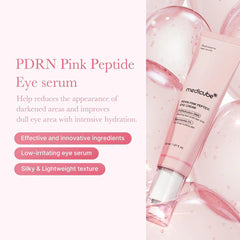 Medicube PDRN Peptide Eye Cream 30ml – Anti-Aging, Wrinkle Care & Brightening Eye Treatment