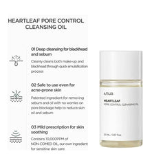 Anua Pore Control Cleansing Oil 20ml – Deep Cleansing, Pore Care & Oil Control for Clear Skin