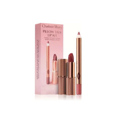 Charlotte Tilbury Pillow Talk Lip Kit Iconic Lip Duo – Pillow Talk Medium