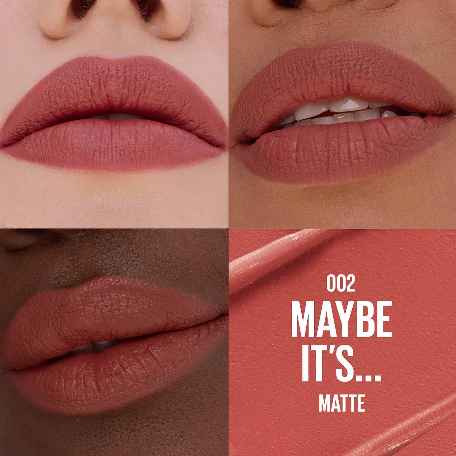 Maybelline Moisturizing Serum Lipstick Matte