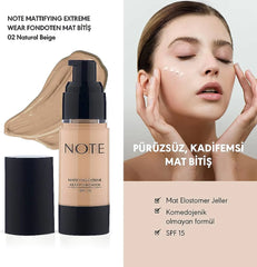 New Sale Note Mattifying Extreme Wear Foundation-02