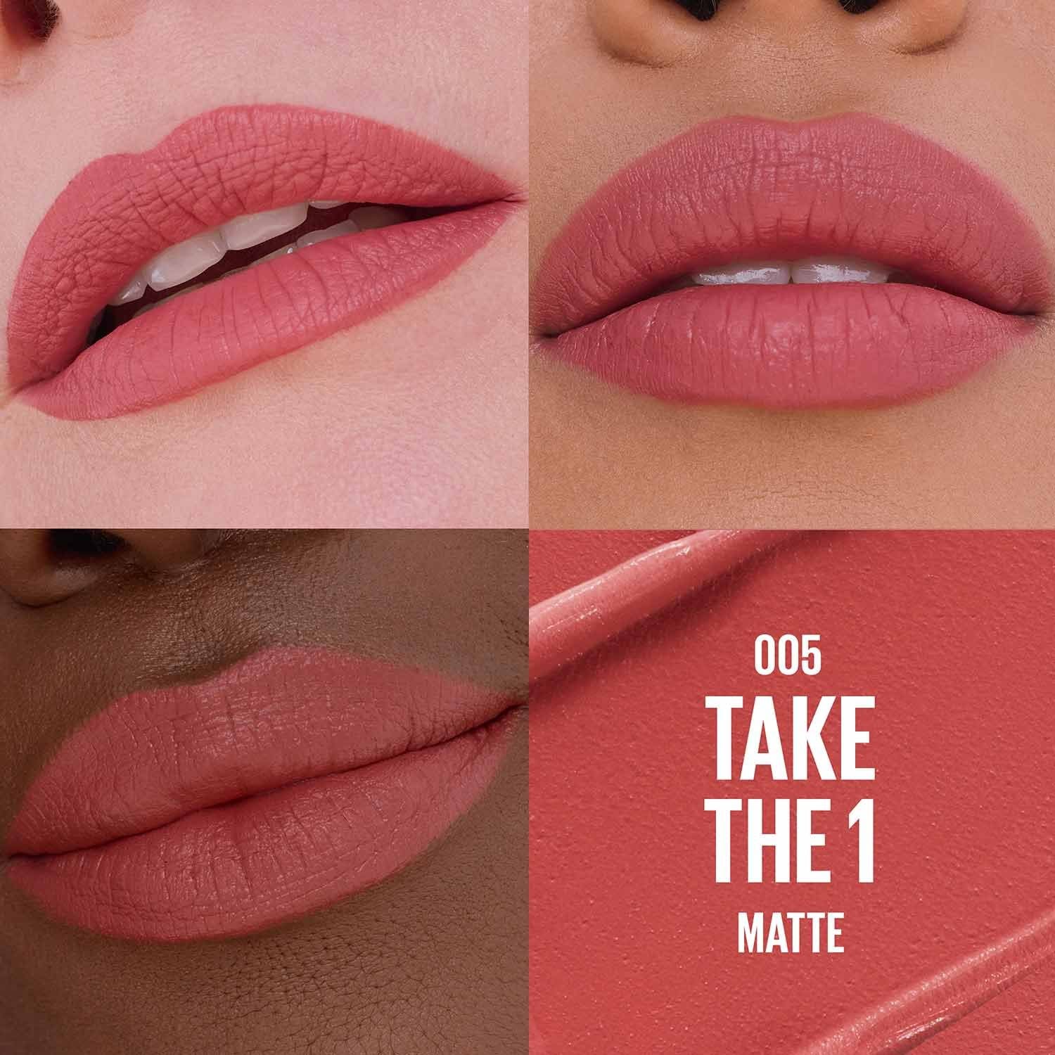 Maybelline Moisturizing Serum Lipstick Matte