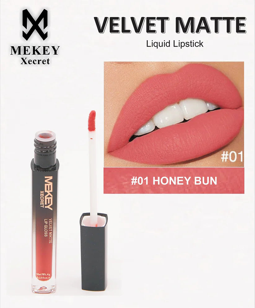 Mekey Xecret Velvet Matte Lip Gloss