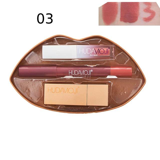 Hudamoji 3in1 Lip Set