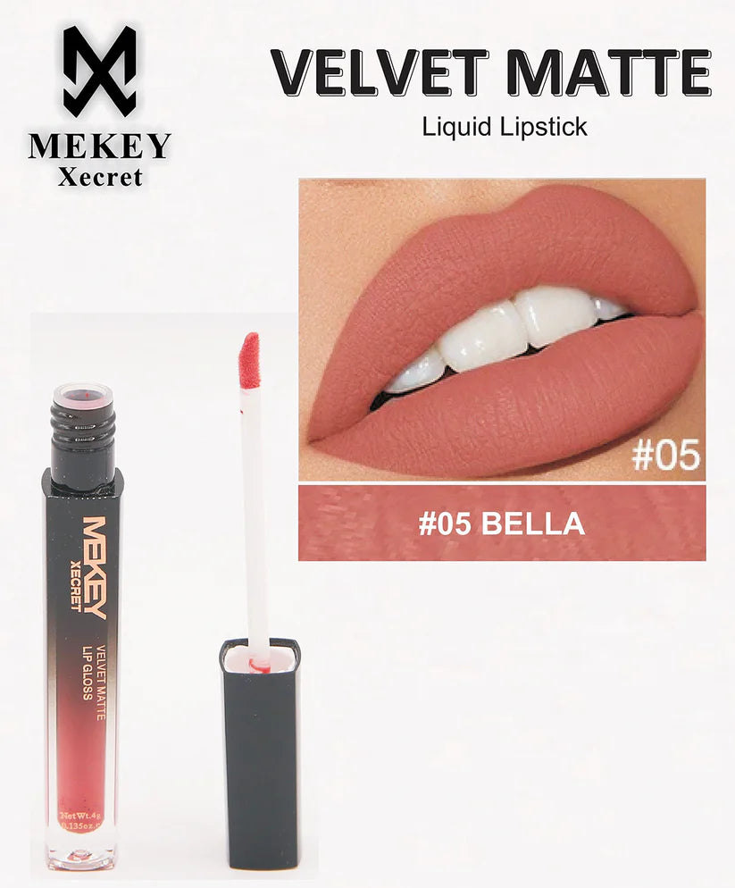 Mekey Xecret Velvet Matte Lip Gloss