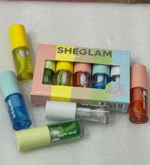 Sheglam Jelly Wow Hydrating Lip Oil Pack of 5