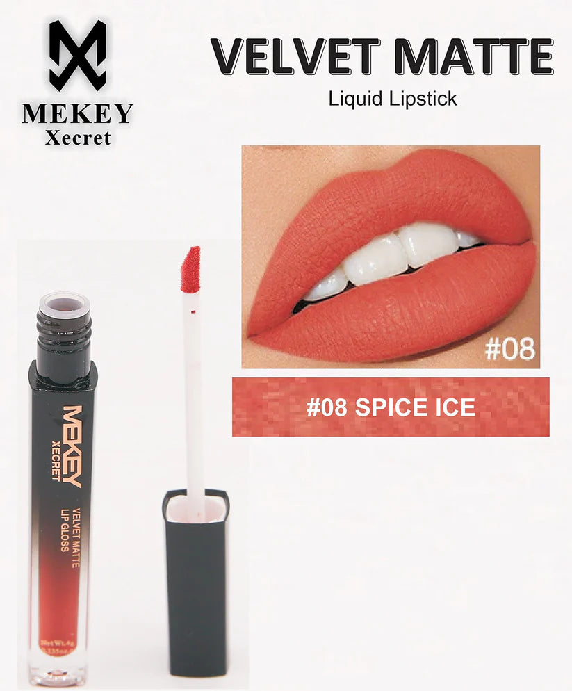 Mekey Xecret Velvet Matte Lip Gloss