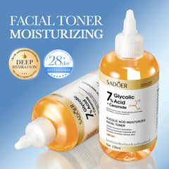 Sadoer 7% Glycolic Acid Toner with Ceramide 230ml | Exfoliating & Hydrating Skin Care