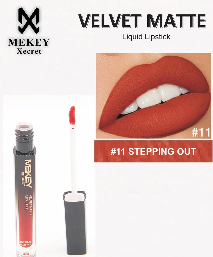 Mekey Xecret Velvet Matte Lip Gloss