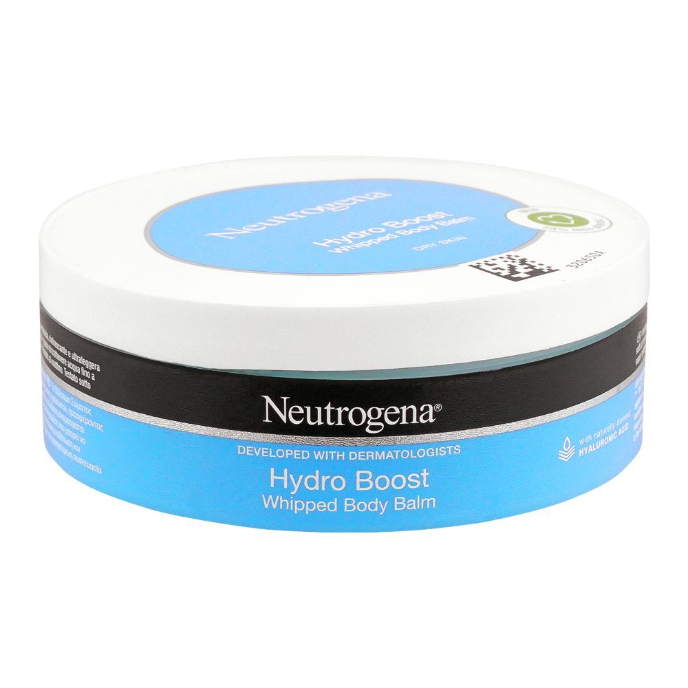 Neutrogena Hydro Boost Whipped Body Balm 200ml – Hydrating Moisturizer for Dry Skin